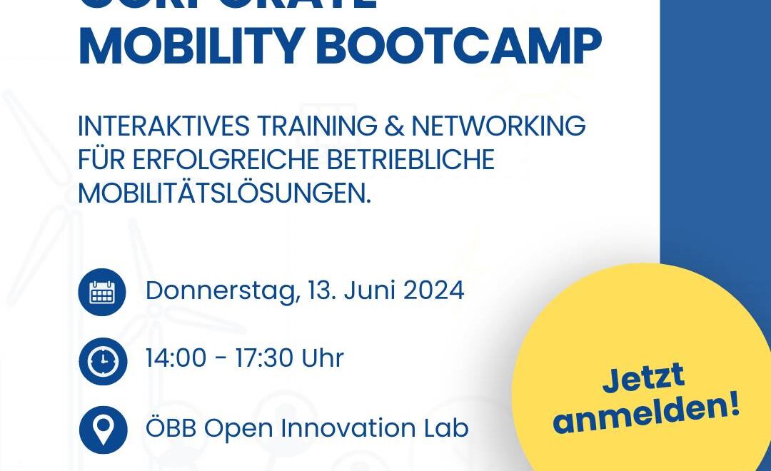 13.06.: Corporate Mobility Bootcamp